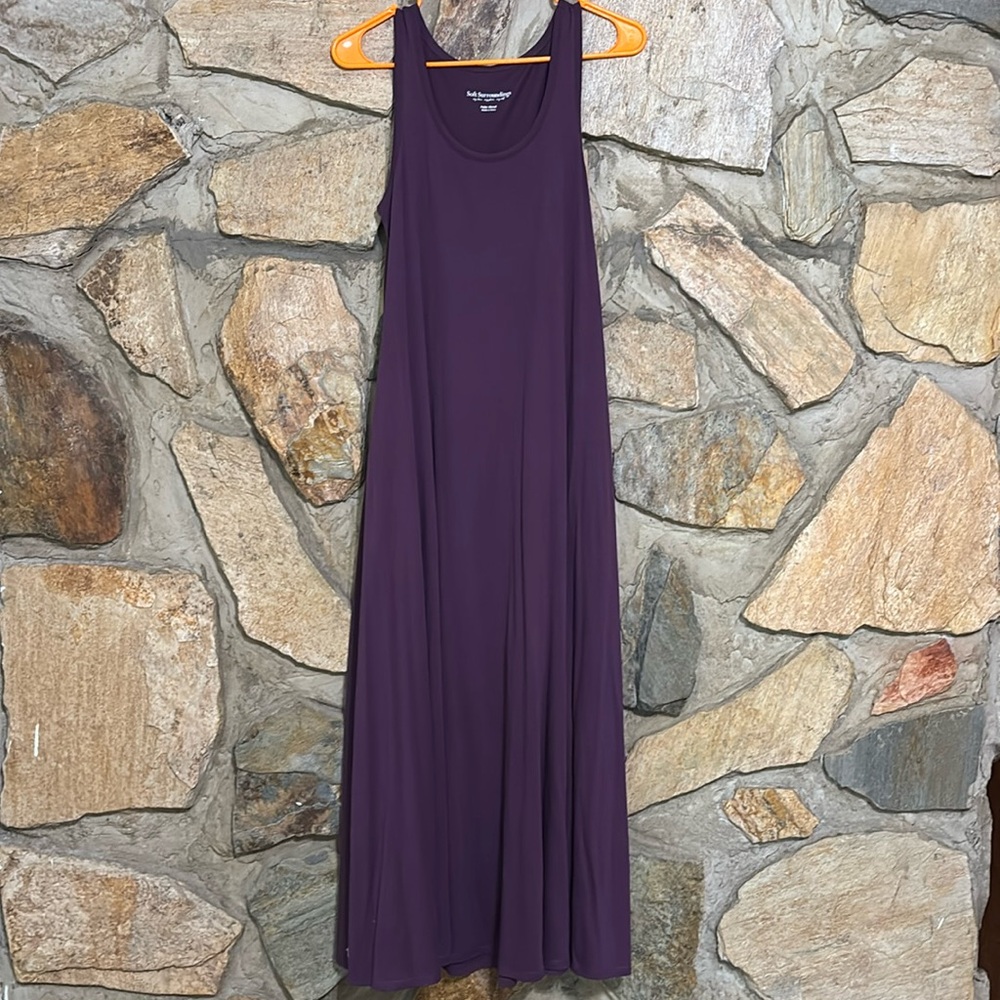 Soft Surroundings sleeveless maxi dress pxs